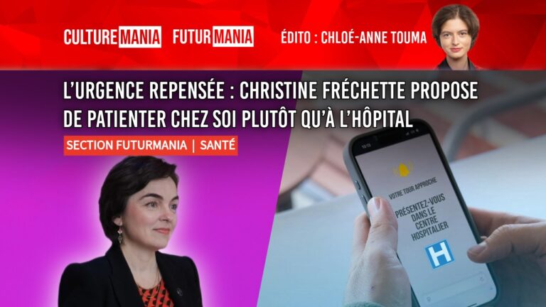 L’urgence repensée : Christine Fréchette propose de patienter chez soi plutôt qu’à l’hôpital